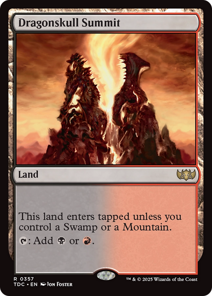 Dragonskull Summit [Tarkir: Dragonstorm Commander] 