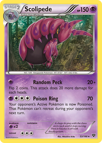 Scolipede (53/146) [XY: Base Set] 