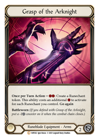 Grasp of the Arknight [1HP262] (History Pack 1) 