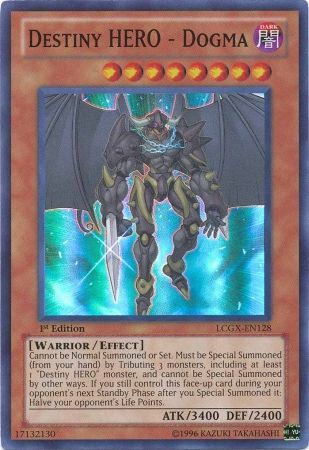 Destiny HERO - Dogma [LCGX-EN128] Super Rare 