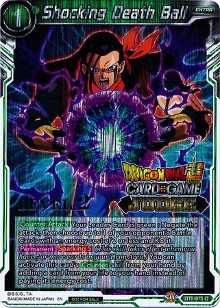 Shocking Death Ball (Level 2) (BT5-075) [Judge Promotion Cards] 