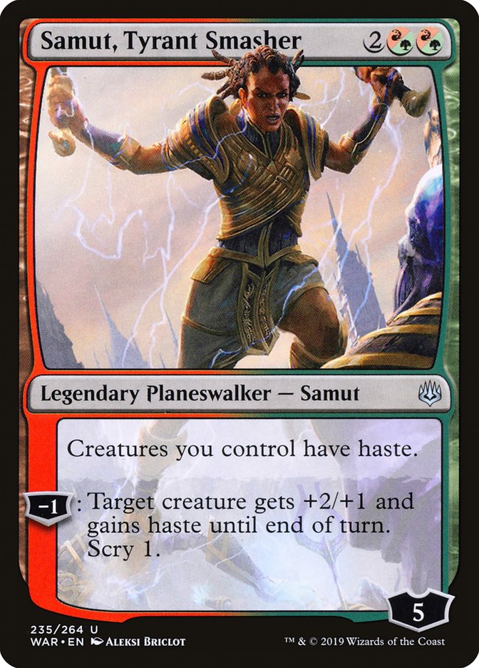 Samut, Tyrant Smasher [War of the Spark] 