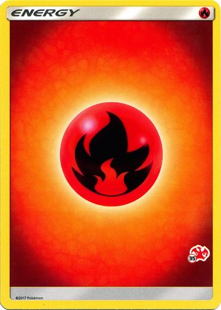 Fire Energy (Charizard Stamp #35) [Battle Academy 2020] 