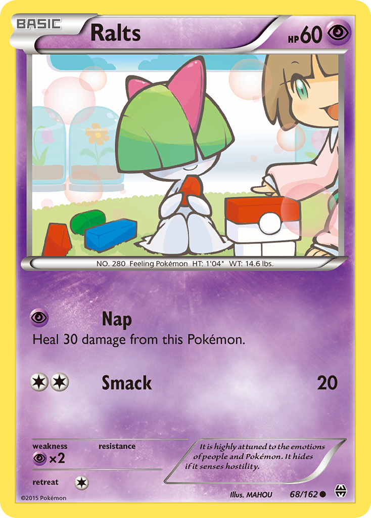 Ralts (68/162) [XY: BREAKthrough] 