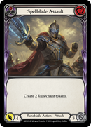 Spellblade Assault (Red) [ARC085-R] (Arcane Rising) 1st Edition Rainbow Foil 