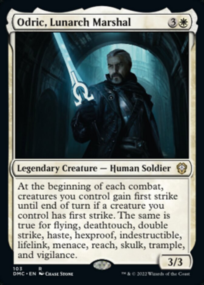 Odric, Lunarch Marshal [Dominaria United Commander]