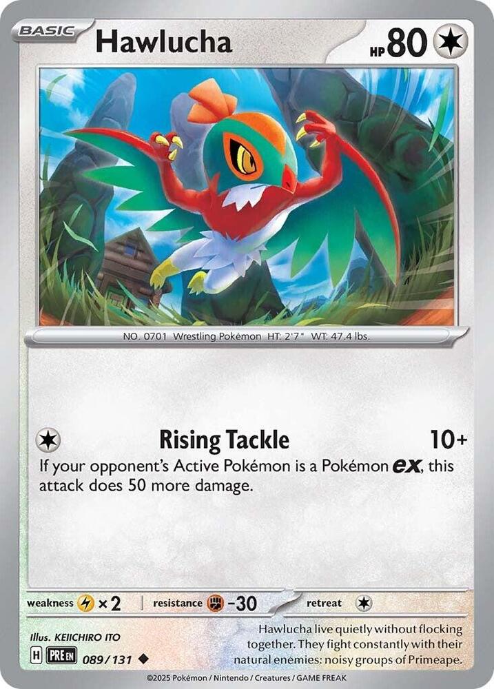 Hawlucha (089/131) [Scarlet &amp; Violet: Prismatic Evolutions] 