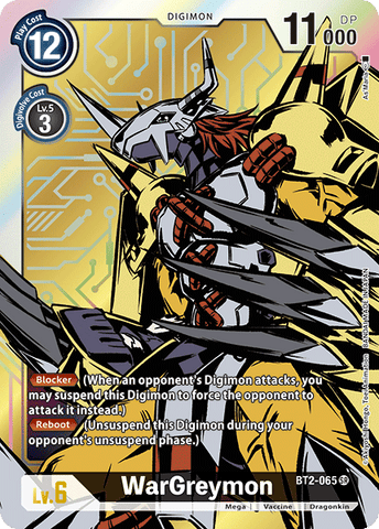 WarGreymon [BT2-065] (Alternate Art) [Release Special Booster Ver.1.0] 