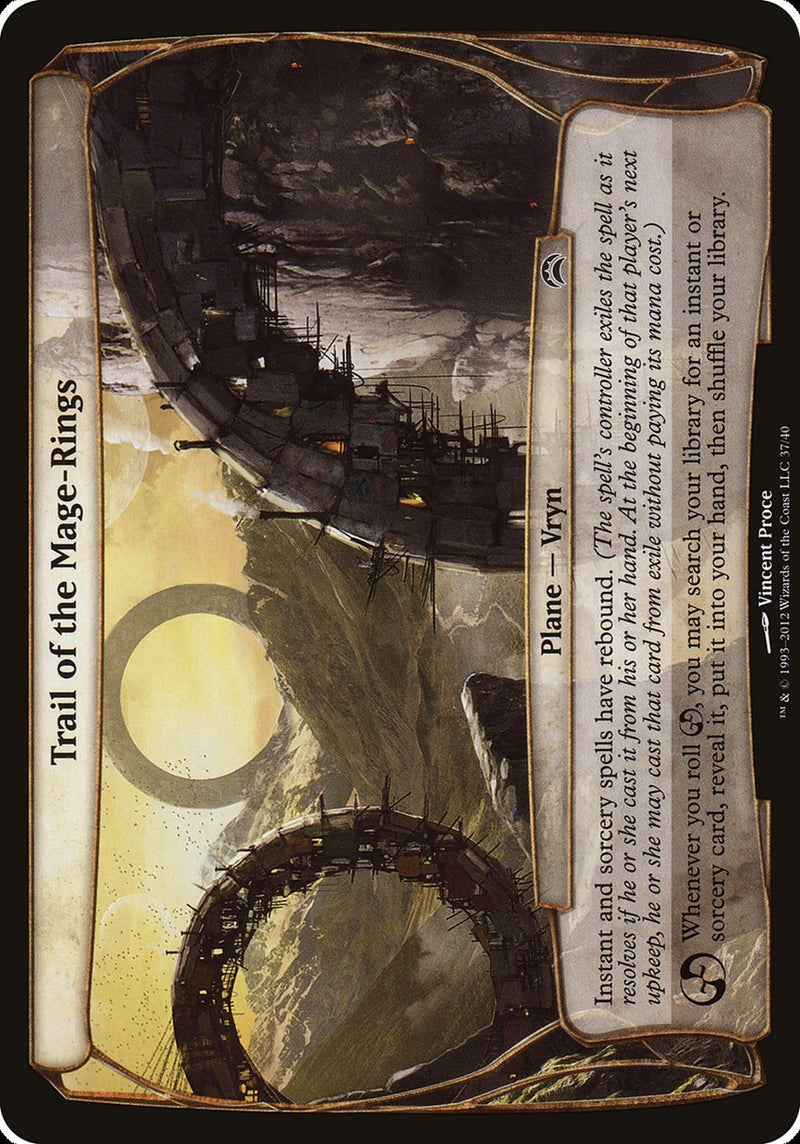 Trail of the Mage-Rings (Planes) [Planechase 2012 Planes] 
