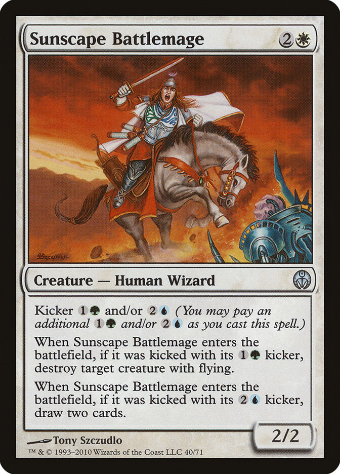 Sunscape Battlemage [Duel Decks: Phyrexia vs. the Coalition] 