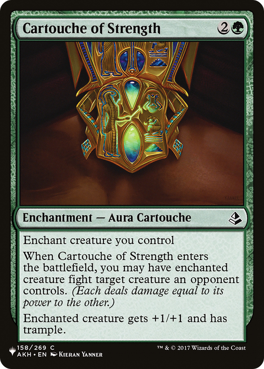 Cartouche of Strength [The List Reprints]