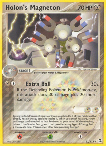 Holon's Magneton (22/113) [EX: Delta Species] 