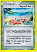 Crystal Beach (75/100) (Stamped) [EX: Crystal Guardians] 