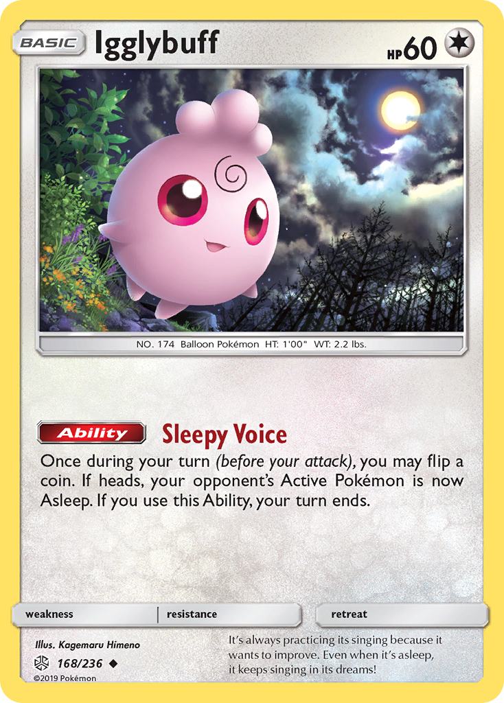 Igglybuff (168/236) [Sun &amp; Moon: Cosmic Eclipse] 