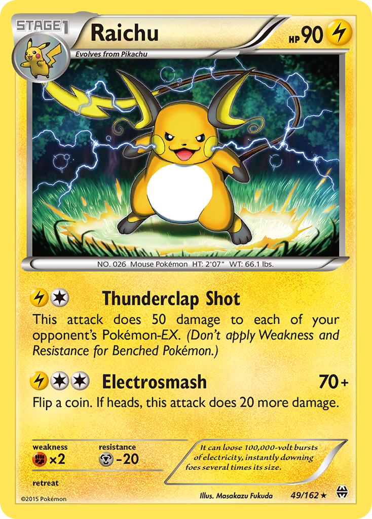Raichu (49/162) [XY: BREAKthrough] 