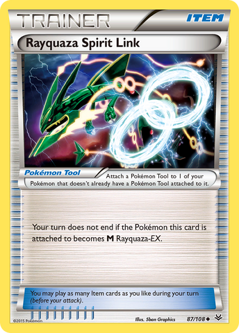 Rayquaza Spirit Link (87/108) [XY: Roaring Skies] 
