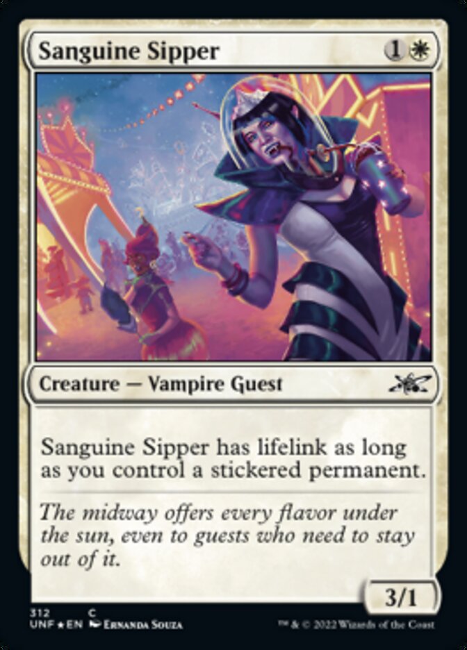 Sanguine Sipper (Galaxy Foil) [Unfinity]