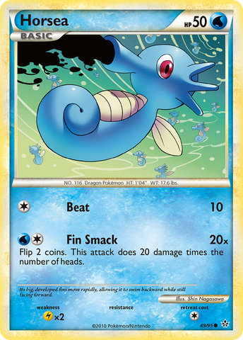 Horsea (49/95) [HeartGold &amp; SoulSilver: Unleashed] 