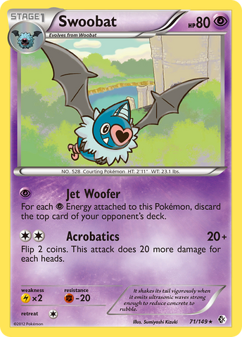 Swoobat (71/149) [Black &amp; White: Boundaries Crossed] 