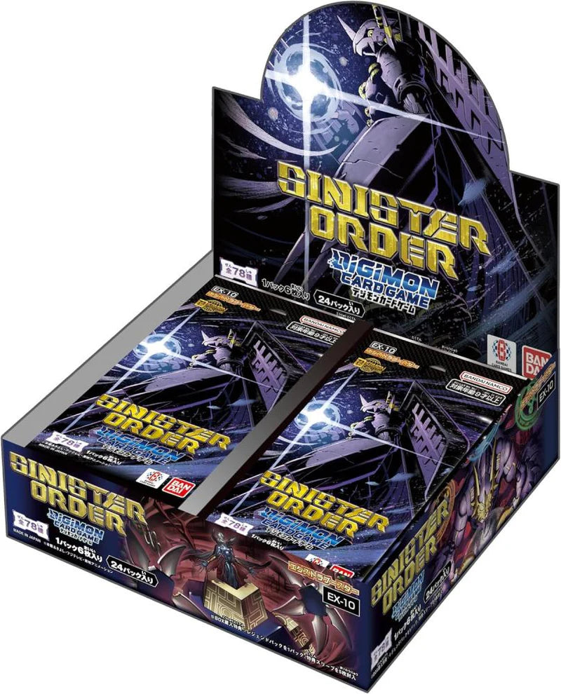 *Précommande* Digimon - Sinister Order - Booster Box (EX-10)