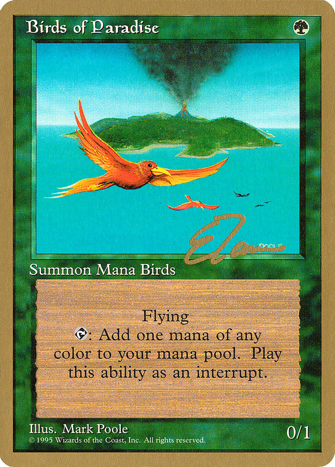 Birds of Paradise (Eric Tam) [Pro Tour Collector Set] 