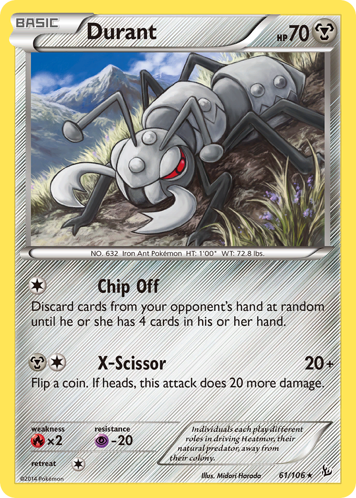 Durant (61/106) [XY: Flashfire] 
