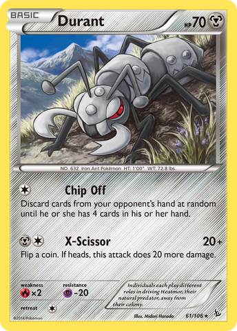 Durant (61/106) [XY: Flashfire] 