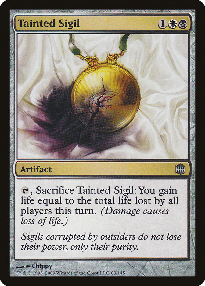 Tainted Sigil [Alara Reborn] 