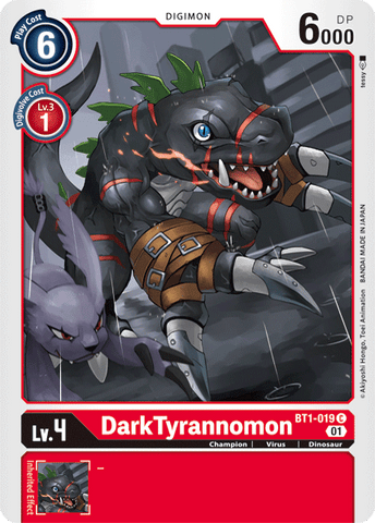 DarkTyrannomon [BT1-019] (Alternative Art) [Starter Deck: Gallantmon] 
