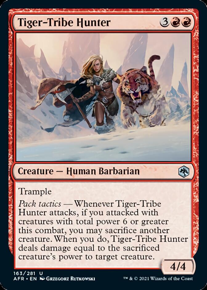 Tiger-Tribe Hunter [Dungeons &amp; Dragons: Adventures in the Forgotten Realms] 
