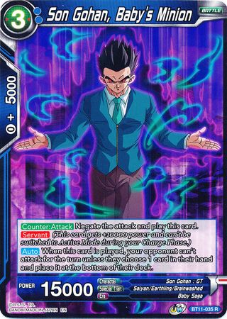 Son Gohan, Baby's Minion (BT11-035) [Vermilion Bloodline] 
