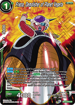 Frieza, Demolisher of Planet Vegeta (Uncommon) (BT13-078) [Supreme Rivalry] 