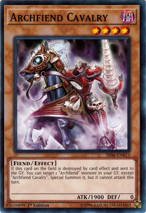Archfiend Cavalry [SR06-EN013] Common 