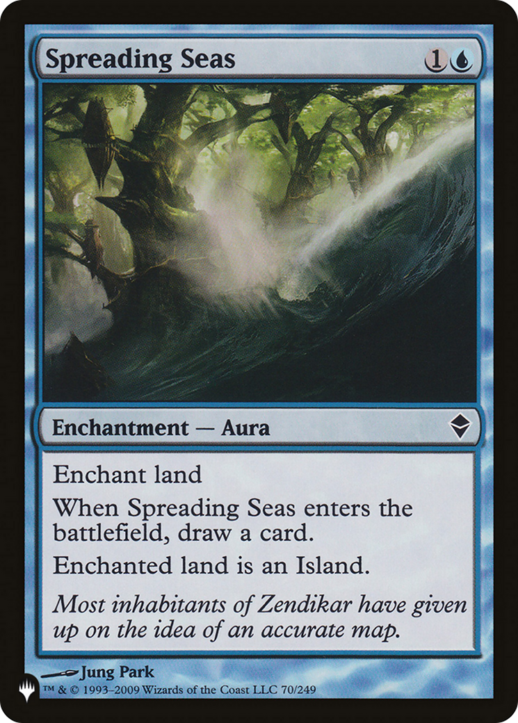 Spreading Seas [The List Reprints] 