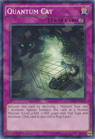 Quantum Cat [BP03-EN237] Shatterfoil Rare 