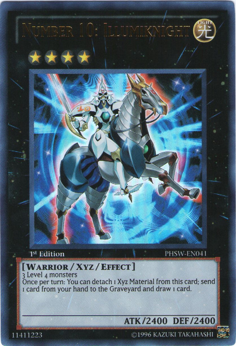 Number 10: Illumiknight [PHSW-EN041] Ultra Rare 