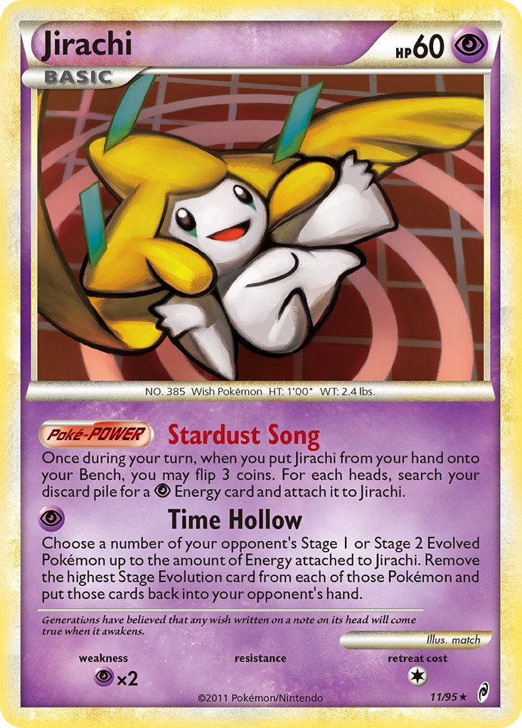 Jirachi (11/95) [HeartGold &amp; SoulSilver: Call of Legends] 