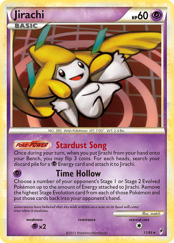 Jirachi (11/95) [HeartGold &amp; SoulSilver: Call of Legends] 