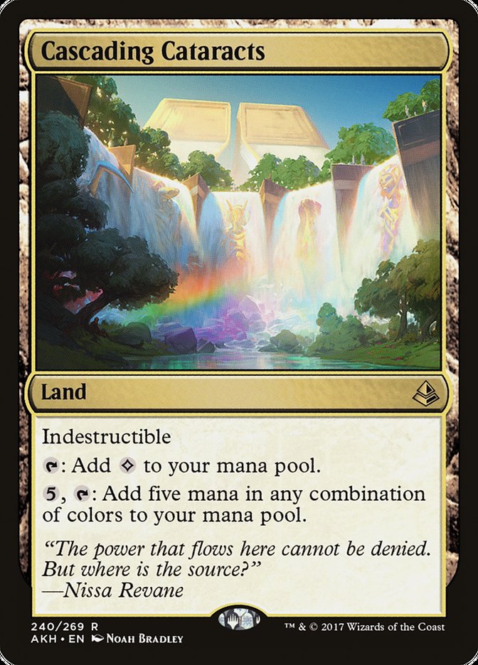 Cascading Cataracts [Amonkhet] 