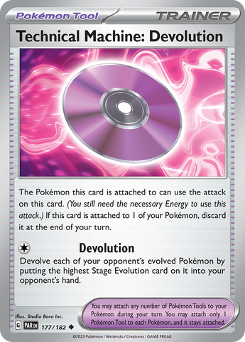 Technical Machine: Devolution (177/182) [Scarlet &amp; Violet: Paradox Rift] 