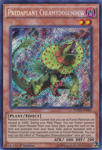 Predaplant Chlamydosundew [FUEN-EN005] Secret Rare 