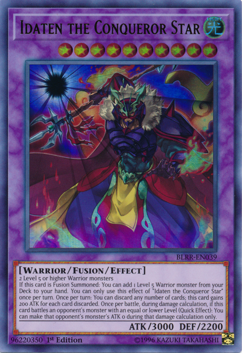 Idaten the Conqueror Star [BLRR-EN039] Ultra Rare 