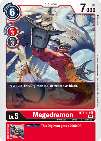 Megadramon [BT6-013] [Double Diamond] 
