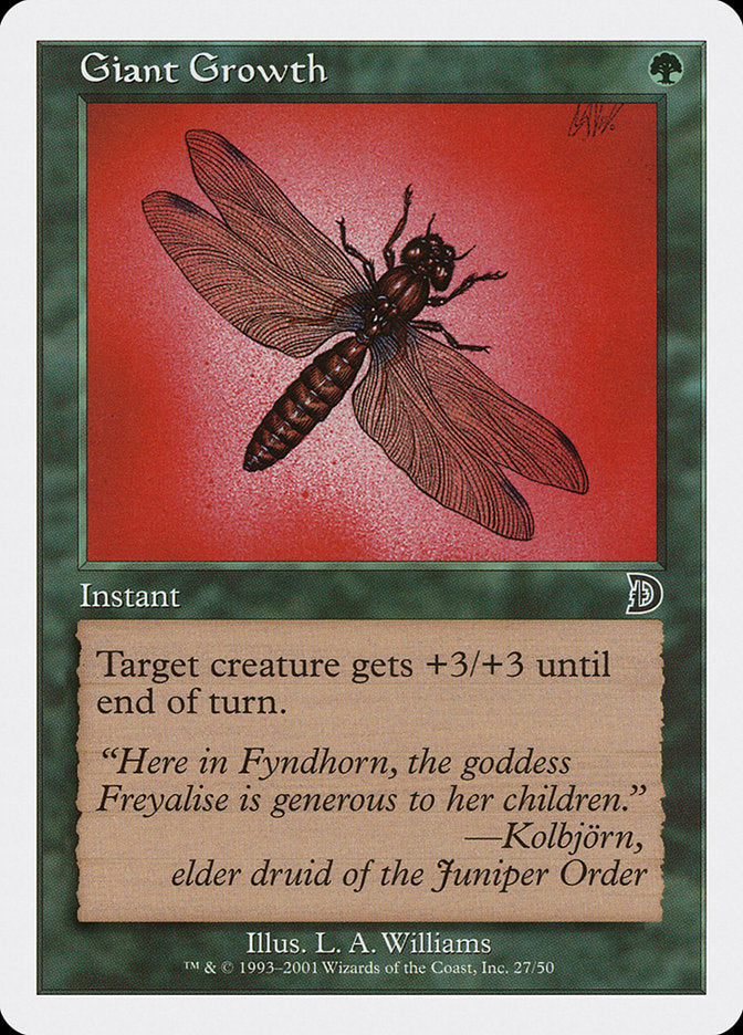 Giant Growth [Deckmasters] 