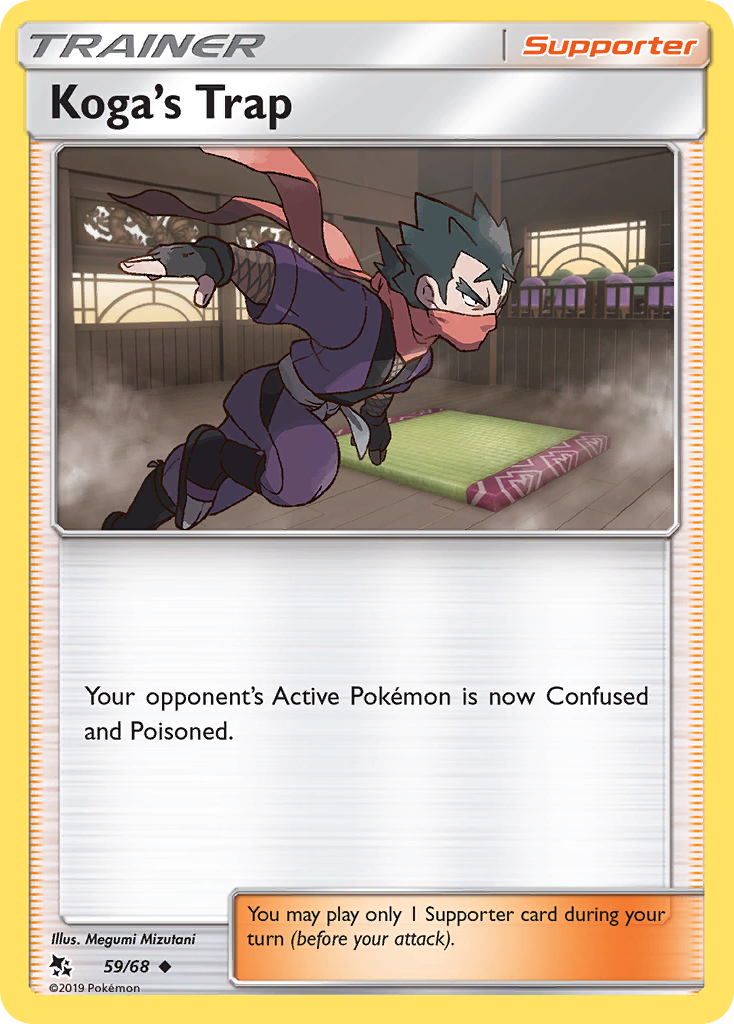 Koga's Trap (59/68) [Sun &amp; Moon: Hidden Fates] 