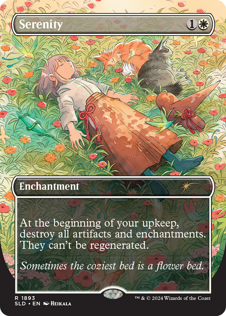 Serenity (Rainbow Foil) [Secret Lair Drop Series] 