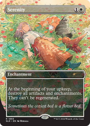 Serenity (Rainbow Foil) [Secret Lair Drop Series] 