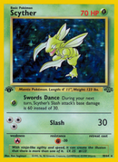 Scyther (10/64) [Jungle 1st Edition] 