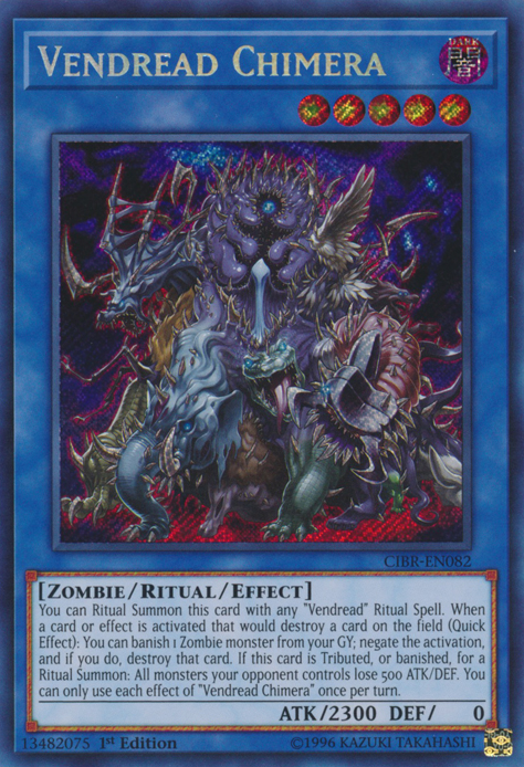 Vendread Chimera [CIBR-EN082] Secret Rare 