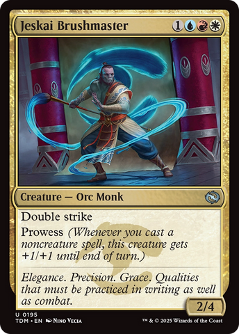 Jeskai Brushmaster [Tarkir: Dragonstorm] 